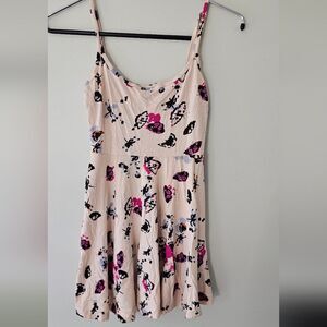 Floral Print Sleeveless Dress Size 4